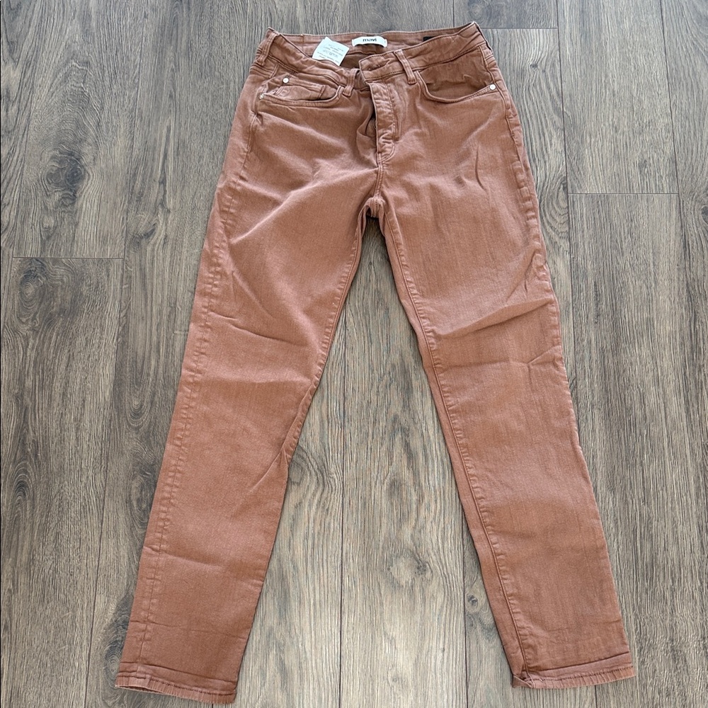 Mavi Women's Brown Skinny Jeans 29 waist 30 inseam
